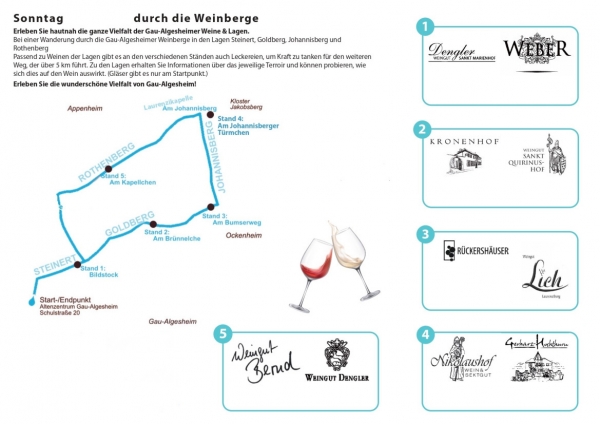 Weinlagenwanderung gedreht
